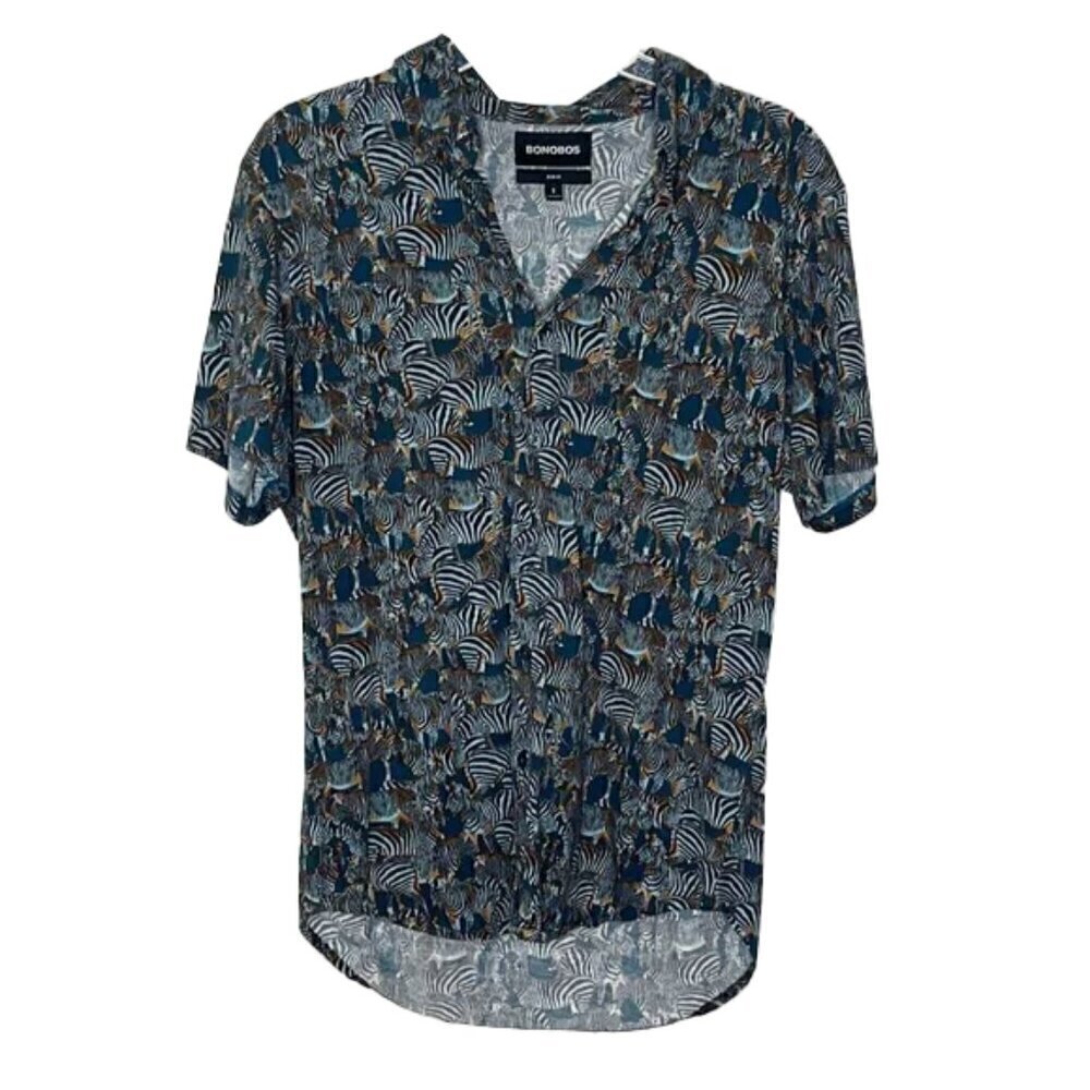 BONOBOS Slim Fit Button Down Shirt Size S
